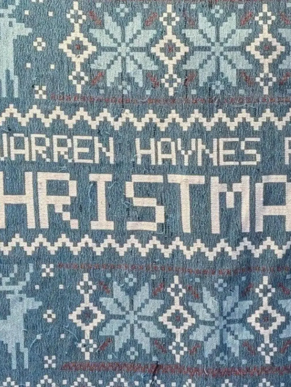 Warren Haynes Presents Christmas Jam Woven Tapestry Allman Brothers Blanket